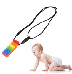  Logopédiai Rágóka Terápiás Nyaklánc Építőkocka (Gryzaki) - allegro - 1 530 Ft