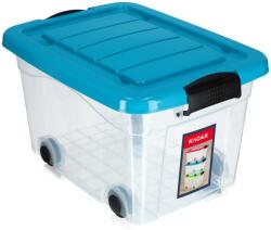 Kadax Játéktároló Nagy Doboz Gurulós Láda Műanyag Nagy 20L (K3560)