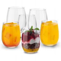 Tadar 6 db-os Olga pohár szett 400 ml hideg és meleg italokhoz (5903313447041)