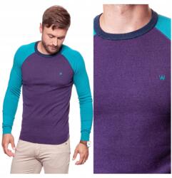 Wrangler Raglan Knit férfi pulóver Wrangler, S (W861-52-PWT W86152PWT)