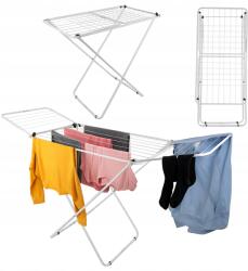 Kadax Álló Szárítógép Stabil 182cm Összecsukható Ruha Nagy (K5059) Ruhaszárító