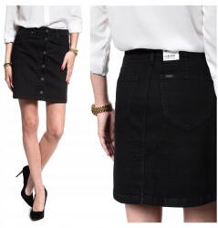 Lee Farmer Szoknya Lee A Line Skirt Moto Black L38NIZLG W24 (L38NIZLG)