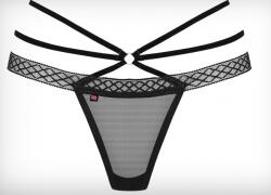 Obsessive 855-THO-1 tanga, szín: fekete, L/XL méret (5901688218310)