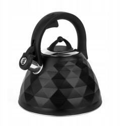 Tadar Rozsdamentes vízforraló hagyományos gáz- és indukciós fekete matt 3L (5903313418669)