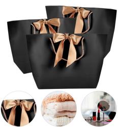 10 Db Dísz Táska Ajándék 28X9X20 Fekete
