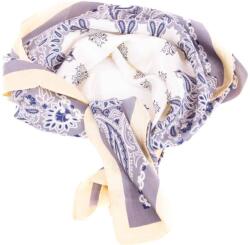  Átmeneti kendő selyem tapintású poliester 70 x 70 Szürke