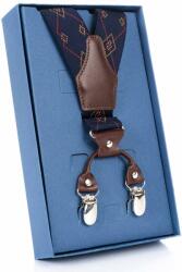  Nadrágtartó Hózentróger Chattier sötétkék, mintás