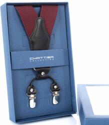  Nadrágtartó Chattier bordó 3, 5 cm