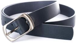  Női bőr öv, Marquis, sötétkék 80 cm