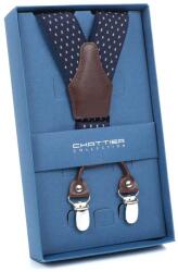  Nadrágtartó Hózentróger Chattier sötétkék pöttyös