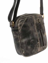  Férfi válltáska hasított bőr Wild Tiger 8023