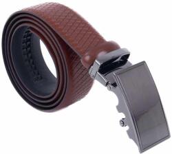  Bőr öv Bremi (lengyel) B-30402 automata, barna rombuszmintás 100 cm
