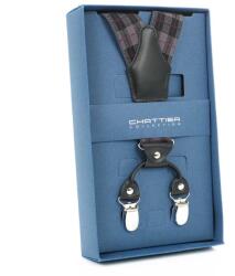  Nadrágtartó Hózentróger Chattier szürke kockás