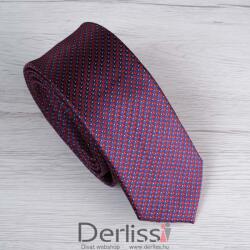  Nyakkendő kék/piros apró mintával