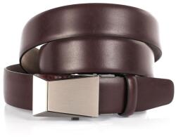  Bremi férfi bőr öv sötétbarna, automata csat 105 cm