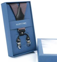  Nadrágtartó Hózentróger Chattier szürke, pöttyös