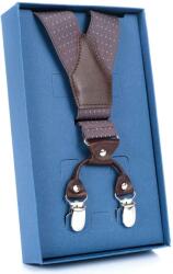  Nadrágtartó Hózentróger Chattier szürke, fehér pöttyös