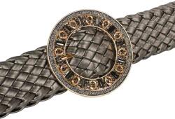  Női öv, nem rugalmas, körcsattal, szürke