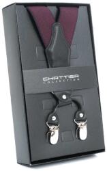  Nadrágtartó Hózentróger Chattier bordó / fekete