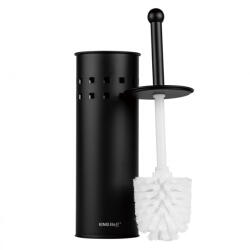 Kinghoff Четка за тоалетна Kinghoff KH 1812, 39.5см, Черна стомана (9999KH1812) - topmall