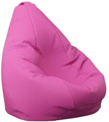 PUFRELAX Пуф, круша за деца 4-14 г. , 160л. Nirvana Light - Panama Pink, Водоустойчив, Перящ се калъф, Пълнеж от Полистиролни перли (PUF-G-NL-PEX-PNK) - topmall