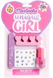 Aquarius Cosmetic Super Girl Nail Art Kit manikűröző szett gyermekeknek
