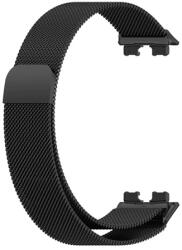MYBANDZ milanez magnetic metal curea de ceas Huawei Band 8-9 negru (23503)