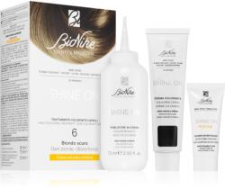 BioNike SHINE ON Culoare permanenta pentru par culoare 6 Dark Blonde 1 buc