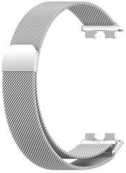 MYBANDZ milanez magnetic metal curea de ceas Huawei Band 8 argint (23501)