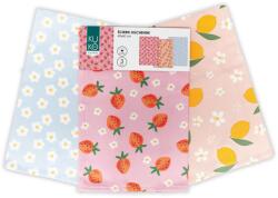 Faro 3 db konyharuha szett, Faro, 40x60cm, többszínű, 100% pamut (1522361)