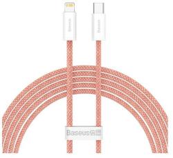 Baseus dynamic adatkábel, type-c - lightning, 20w, pd gyorstöltő, 200cm, narancssárga (CALD000107)
