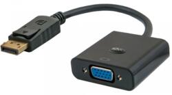 SAVIO DisplayPort VGA/D-Sub Átalakító Fekete 20cm CL-90/B (CL-90/B)