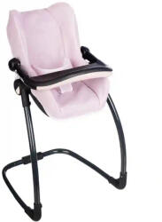 Smoby Maxi-Cosi 3 az 1-ben rózsaszín fémvázas etetőszék játékbabáknak (7600240242) - jatekbirodalom