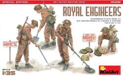MiniArt Models 1/35 Angol mérnöki alakulat különleges kiadás katonai figura modell (35292)