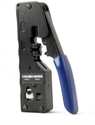 Gembird T-WC-06 CAT. 7 LAN pass-through plug crimping tool kék (T-WC-06)