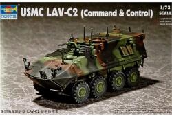 Trumpeter 1/72 USMC LAV-C2 (Command & Control) páncélozott katonai jármű modell (TRU07270)