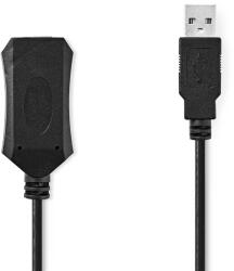 Nedis USB Hosszabbító Fekete 10m CCGL60EXTBK100 (CCGL60EXTBK100)