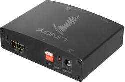 Lindy Elválasztó sursa audio Lindy HDMI 4K Audio Extractor bypass funkcióval