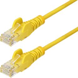 StarTech UTP CAT6 Összekötő Sárga 1m N6PAT100CMYLS (N6PAT100CMYLS)