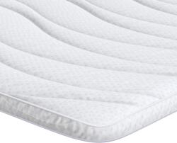 vidaXL Matracpárnák Fehér 90 x 200 cm Nem ragasztós poliészter 5.55 kg (4106404)