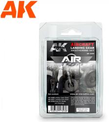 AK Interactive AIR Aircraft Landing Gear Weathering Set futómű enamel effekt festék készlet 3x 35ml (AK2030)