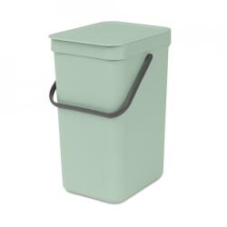 Brabantia Szemeteskosár szelektív gyűjtéshez Brabantia Sort&Go 12L, Jade Green 1005512 (211829)