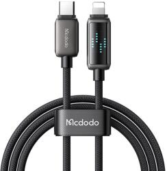 Mcdodo USB 2.0 Type C Lightning Töltő/adat Fekete 1.2m CA-2630 (CA-2630)