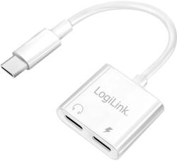 LogiLink USB 2.0 Type C Elosztó Fehér 10cm UA0433 (UA0433)