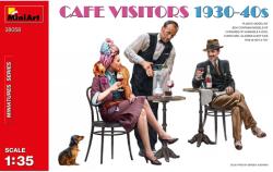 MiniArt Models 1/35 Kávéző vendégek figura modell szett (38058)