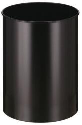 V-Part Tube fém szemetes kosár, térfogata 30 l, fekete