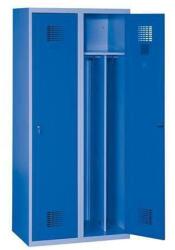 Malow Hegesztett öltözőszekrények Drake, könnyített, 2 részes, kék