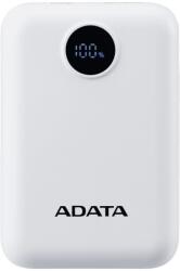 ADATA C100 Digital Display 10000mAh PowerBank White (PC10022-12WH) - primatinta