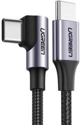 UGREEN USB 2.0 Type C Összekötő Fekete 3m 80714 (80714)