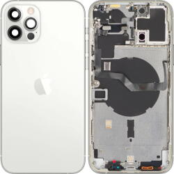 Apple Piese si componente Capac Baterie Apple iPhone 12 Pro Max, Cu Carcasa Mijloc, Argintiu, Swap (cap/ai12pmax/cu/ar/swa) - vexio